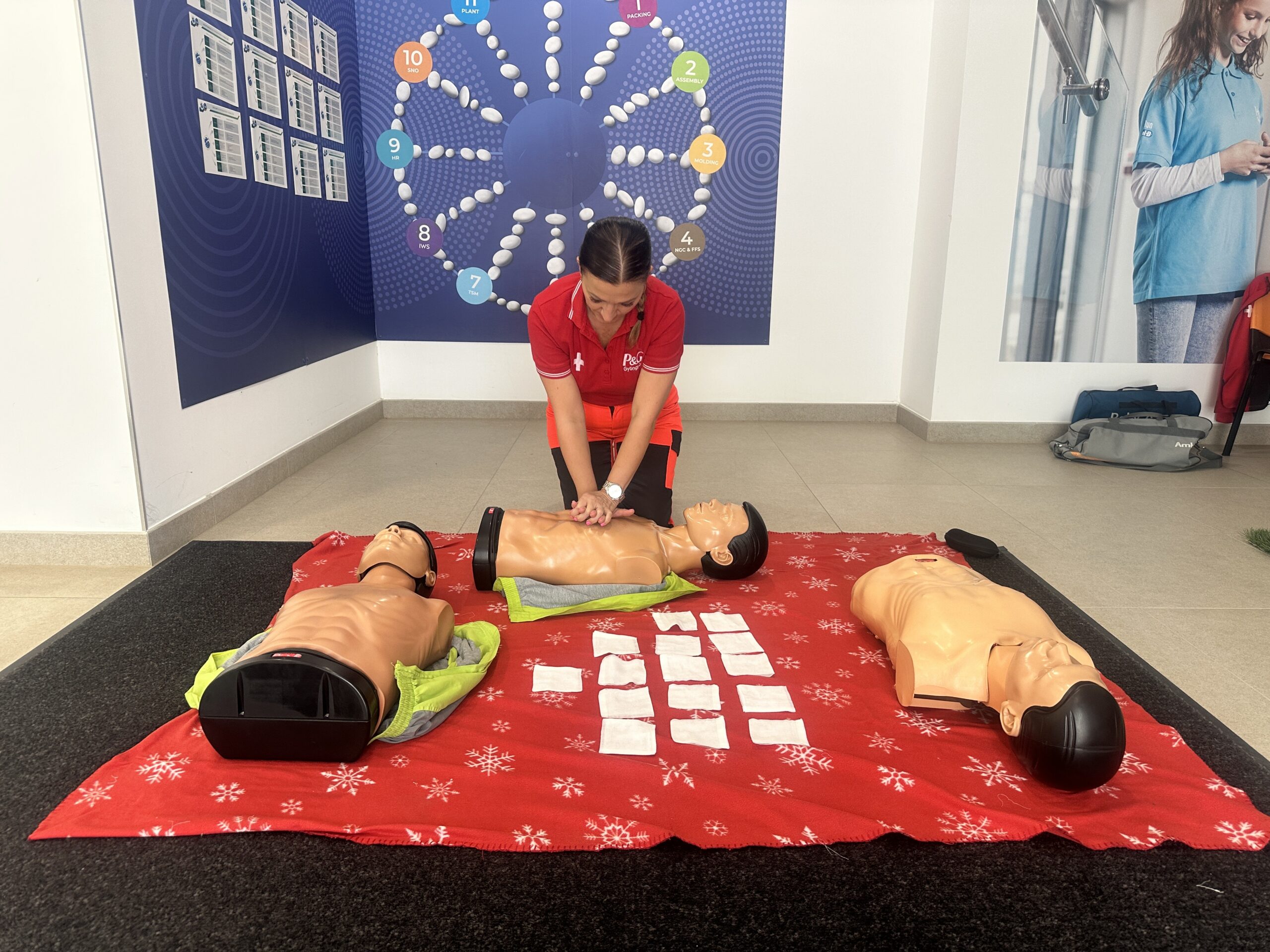 munkahelyi elsősegély oktatás